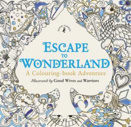 【英語の本　タトゥーの塗り絵】Escape to Wonderland