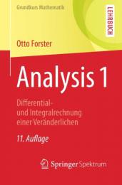 【ドイツ語の本】Analysis 1